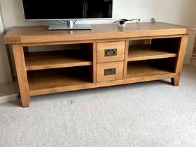 Freecycle Solid wood TV stand