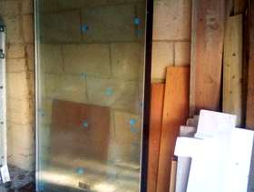 Freecycle Double glazed patio panels