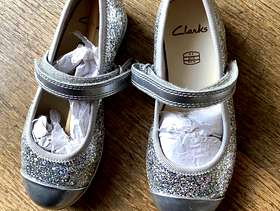 Freecycle Clarks sparkly party shoes, size 9