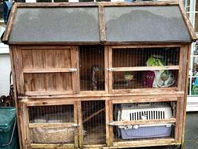 Freecycle Rabbit hutch