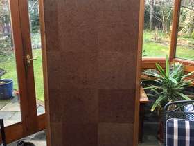 Freecycle Cork pin board