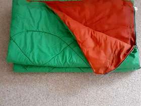 Freecycle Green Singular Rectangular Sleeping Bag
