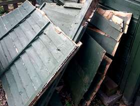 Freecycle Old fence panels and posts