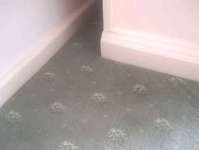 Freecycle Pale green wool carpet