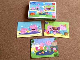 Freecycle Peppa Pig - Trio Puzzles Set (age 3+)