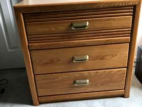 Freecycle Small dresser, and matching desks