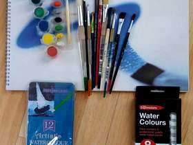 Freecycle Pro water colour art items