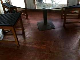 Freecycle Glass table