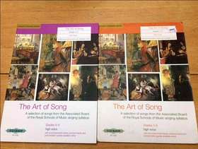 Freecycle The Art of Song - 2 Books - High Voice ...