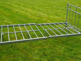 Freecycle Single Metal Framed Bed