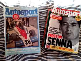 Freecycle Vintage motorsport magazines
