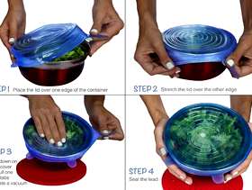 Freecycle Stretch Silicone Lids