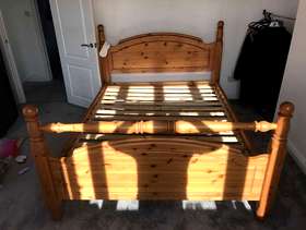 Freecycle Bed frame and mattress