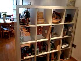 Freecycle Shelves. IKEA cubic shelving unit (Expedit)