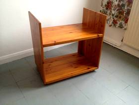 Freecycle Solid wood small table/cabinet