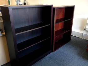 Freecycle Lovely Bookcases and plastic trays, files and binders OFFERED SW9
