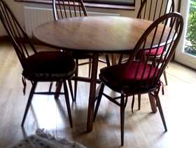 Freecycle Ercol dining get table and chairs