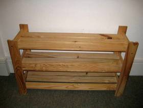 Freecycle Shoe rack
