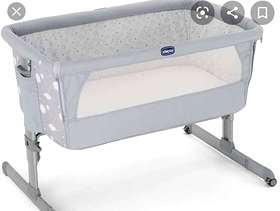 Freecycle Chicco Next to me crib in grey