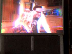 Freecycle 52" rear projection Tv