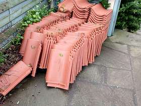 Freecycle Terracotta roof tiles