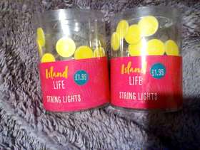 Freecycle BRAND NEW string lights