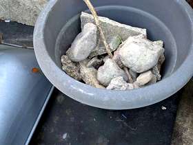 Freecycle Garden stones