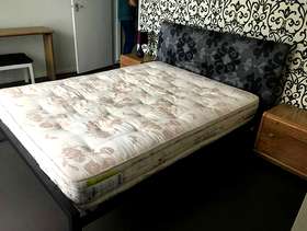 Freecycle Double bed and mattress
