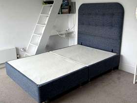 Freecycle Small double bed divan base and headboard