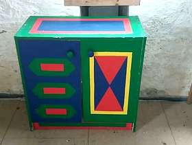 Freecycle Small painted cupboard