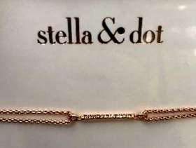 Freecycle Stella & Dot NEW rose gold bracelet. ‘Go Be Lovely’. ...