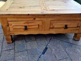 Freecycle Coffee table pine