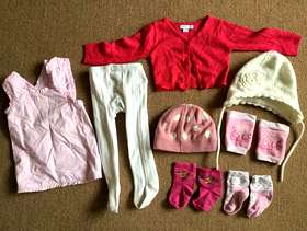 Freecycle 6 - 12 month Girls Clothes (8 items)