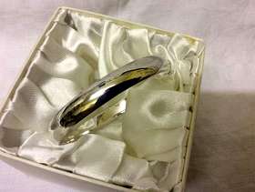 Freecycle Girl's silver-plated bangle