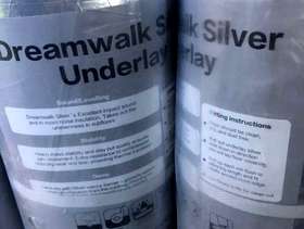 Freecycle X3 rolls of Dreamwalk 2mm Rubber Underlay (to go with ...