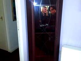 Freecycle For quick sale display brown corroner unit