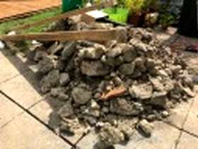 Freecycle Hardcore, topsoil and paving slabs