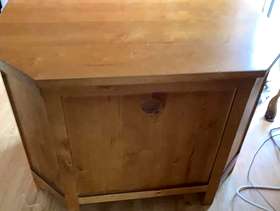 Freecycle Pine TV/ Corner unit