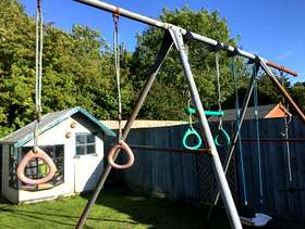 Freecycle Garden swing & rope set