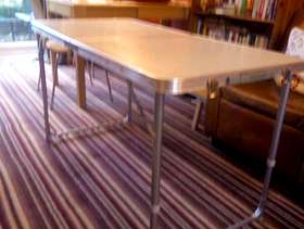 Freecycle Camping table