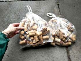 Freecycle FREE 2 bags of corks