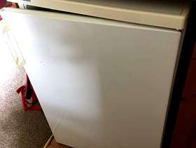 Freecycle Undercounter fridge with small freezer box at top