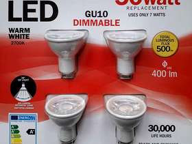 Freecycle LED Dimmable GU10 Bulbs Warm White