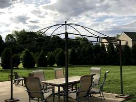 Freecycle Gazebo metal frame