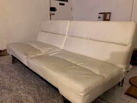 Freecycle White 2 seater sofa bed