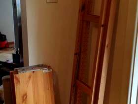 Freecycle Flat pack pine IKEA shelving unit