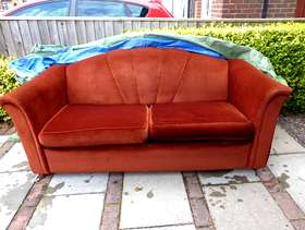 Freecycle Three seater sofa, hide a bed