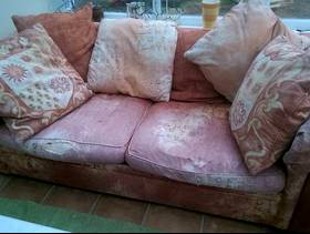 Freecycle 3 seater sofa bed
