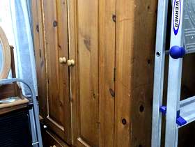 Freecycle Pine cupboard
