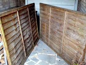 Freecycle Fence panels
